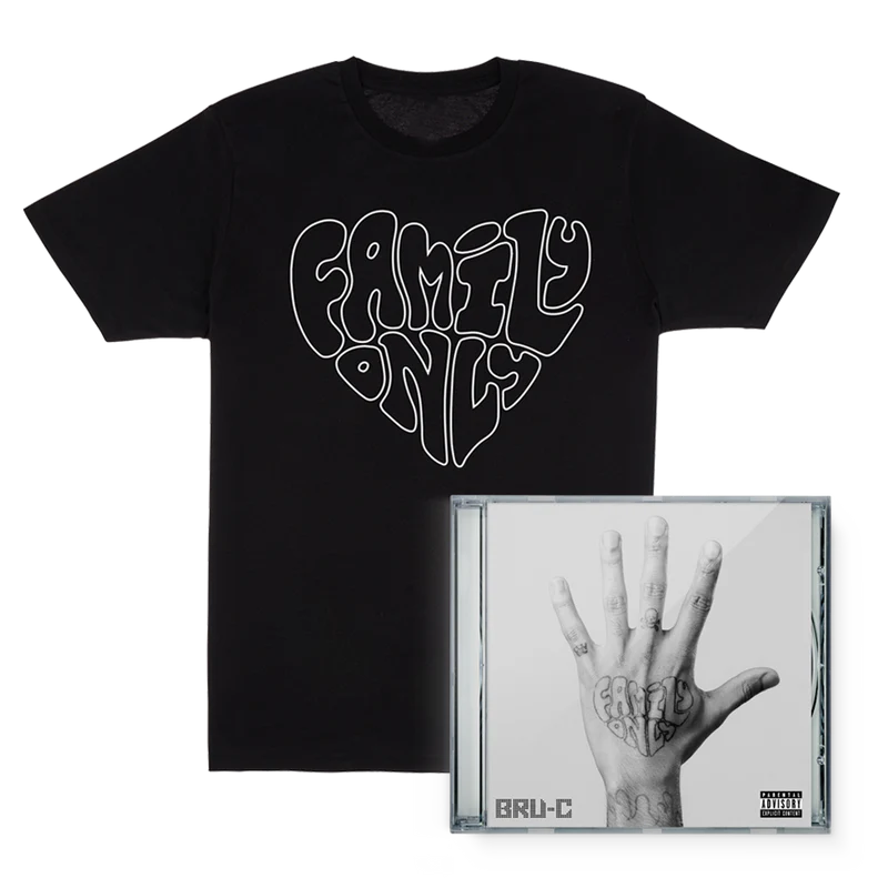 Family Only CD T shirt Bru C